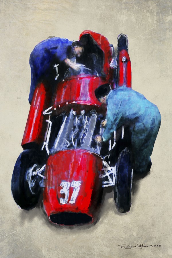 Lancia D50 1955 by Roger Lighterness